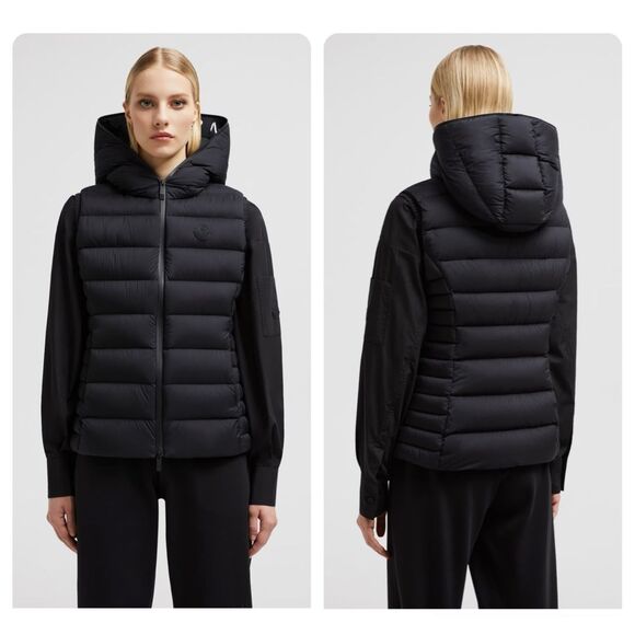 Moncler Jackets & Blazers - MONCLER BARRAUX HOODED DOWN VEST SIZE 0 / XS $1,800.00
